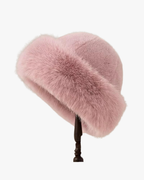 Chapka en fausse fourrure femme