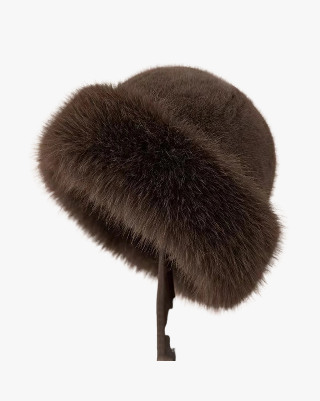 Chapka en fausse fourrure femme