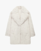 Manteau court en fausse fourrure "La Parisienne"