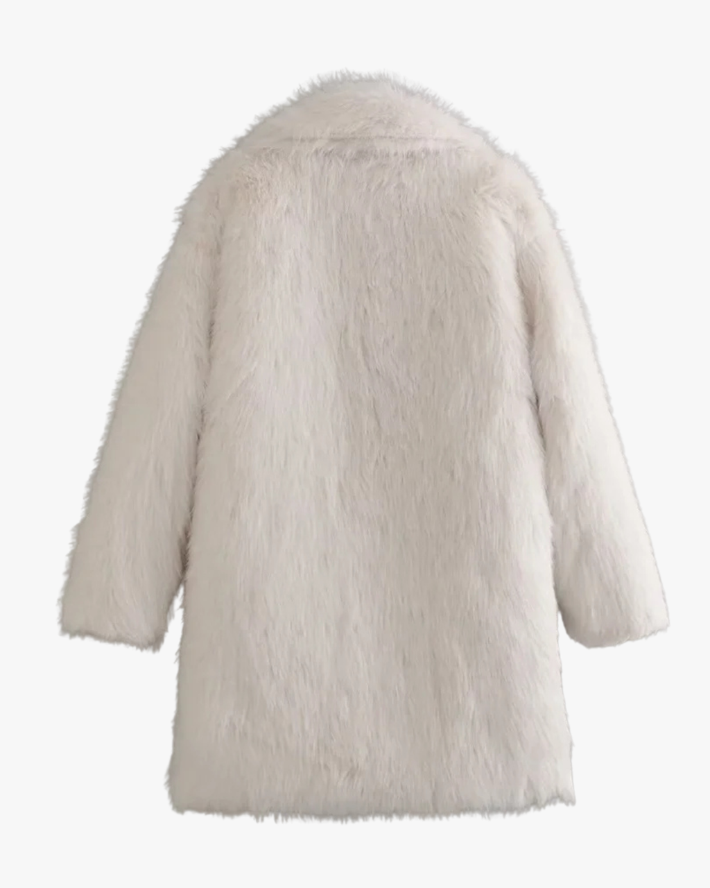 Manteau Fausse fourrure blanc