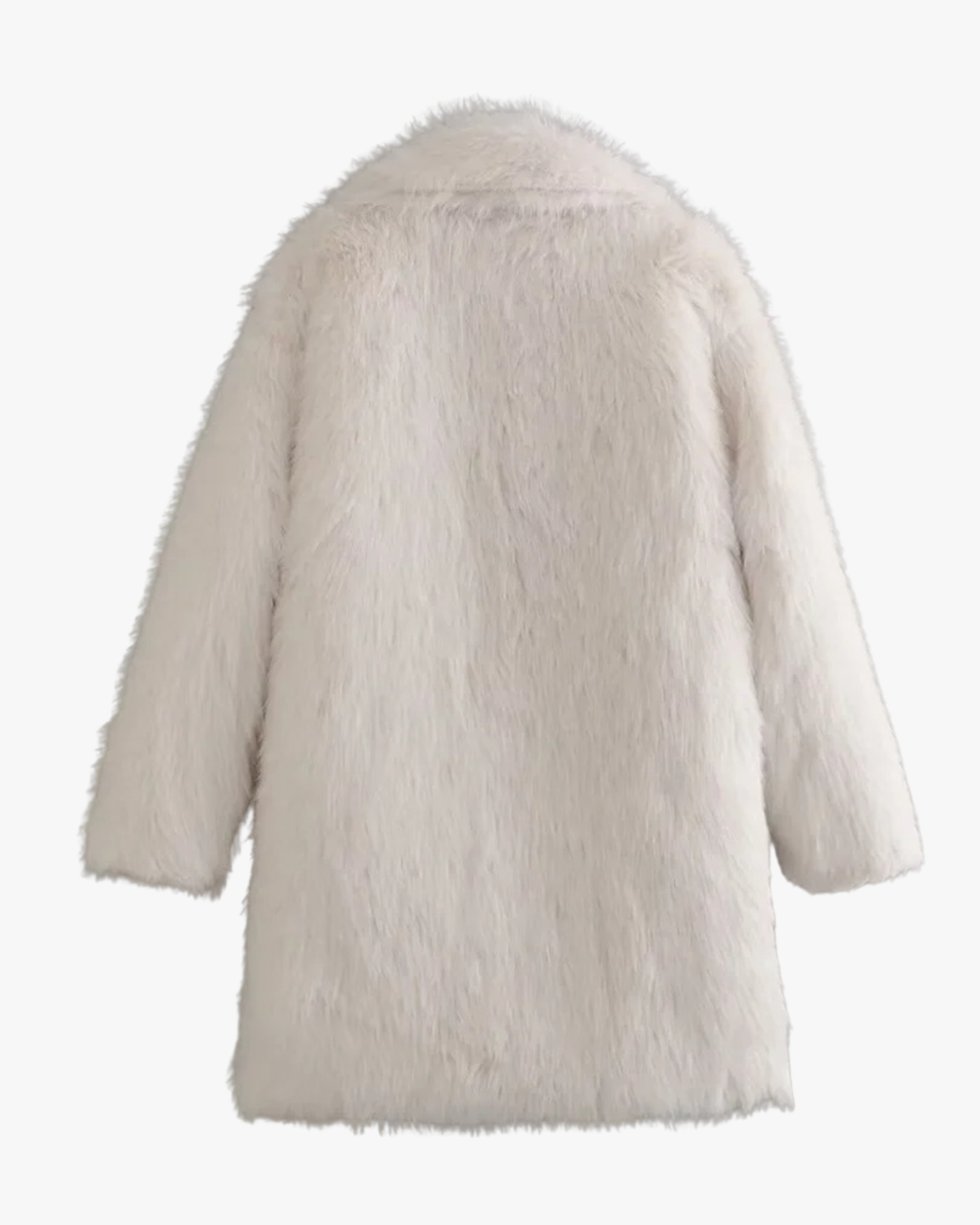 Manteau Fausse fourrure blanc