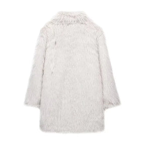 Manteau court en fausse fourrure "La Parisienne"