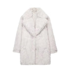 Manteau court en fausse fourrure "La Parisienne"